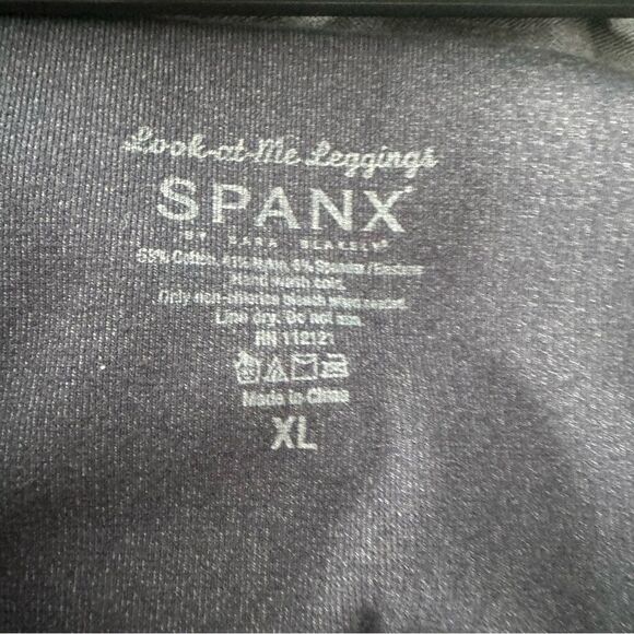 Spanx blue/gray leggings size XL - Picture 4 of 4